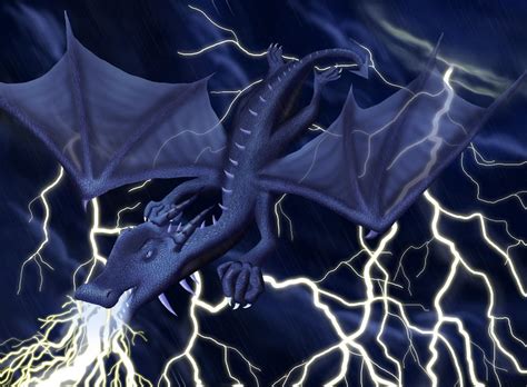 Lightning Dragon by phoenixfyre6967 on DeviantArt