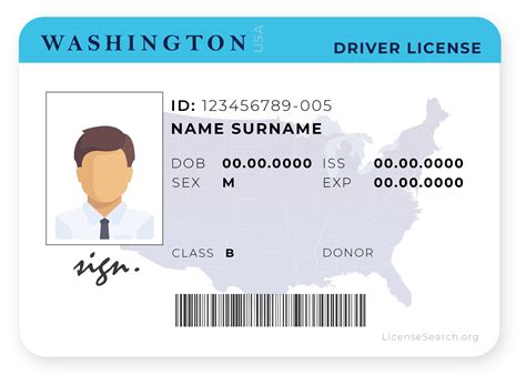 Washington Driver License | License Lookup