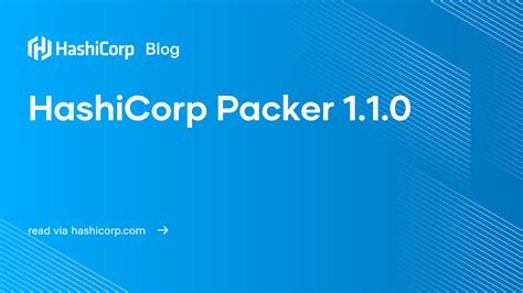 HashiCorp Packer 1.1.0