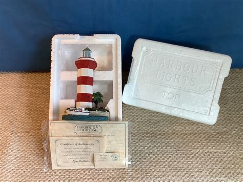 Sea Pines Lighthouse Harbor Lights 415 1997 Vintage Used - Etsy