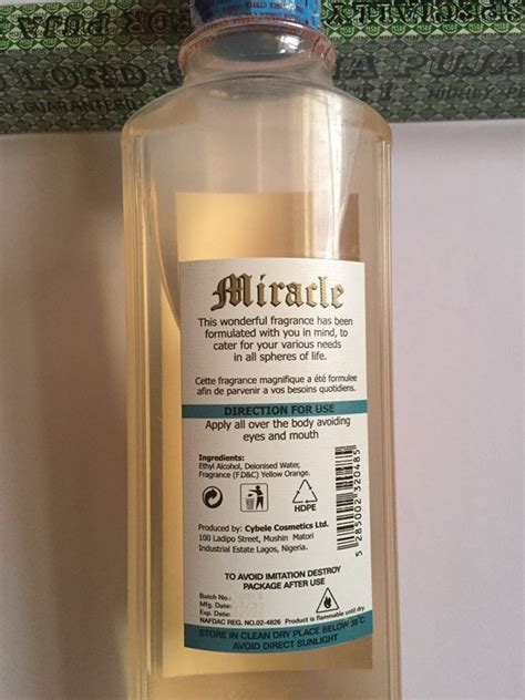 500ml MIRACLE Perfume Fasting Praying Success Blessings | Etsy