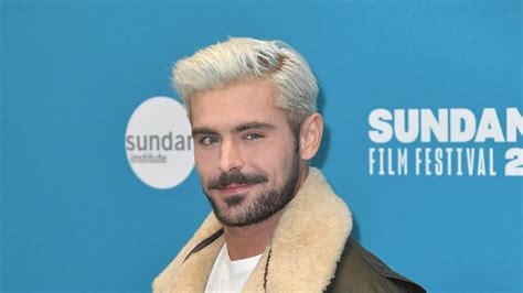 Zac Efron Bleached His Hair Platinum Blonde — See Photos of His New ...