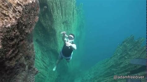 Falling Off An Underwater Cliff - YouTube