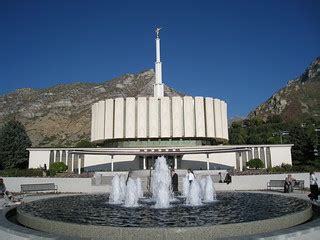 Provo Utah Temple And Fountains | ricketyus | Flickr