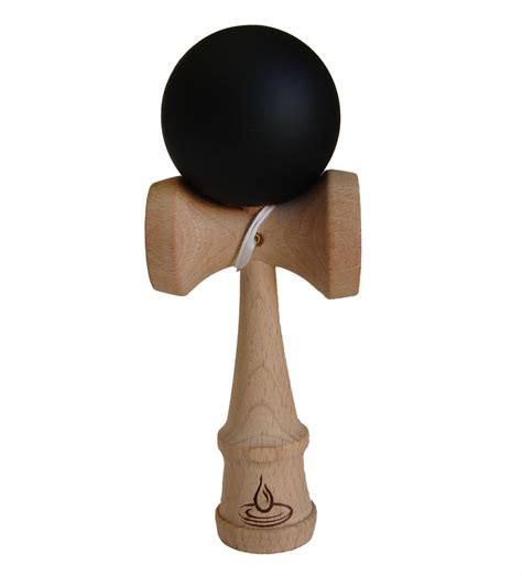 Black Rubberized Kendama