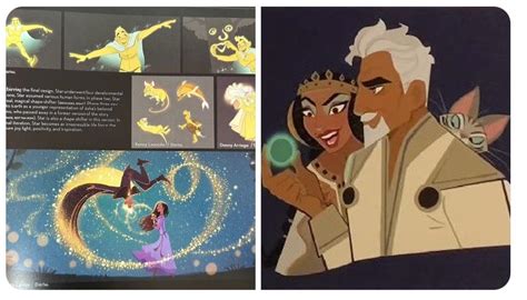 Disney's Wish almost had a villain power couple and a magic star boy ...