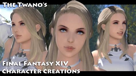 Final Fantasy XIV - Character Creation (Cute Female Hyur) #10 - YouTube