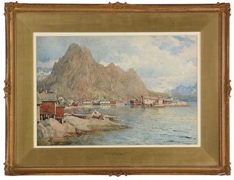 Lot 652 - Alfred Heaton Cooper - watercolour.