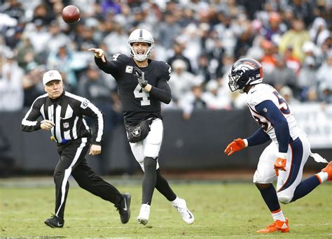 Raiders beat Broncos 21-14 in fight-filled game - The Pajaronian ...