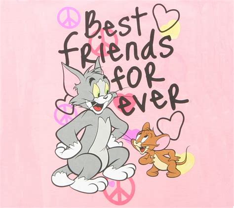 Matching Wallpapers for Best Friends Tom and Jerry: Spice up Your Phone Screen!