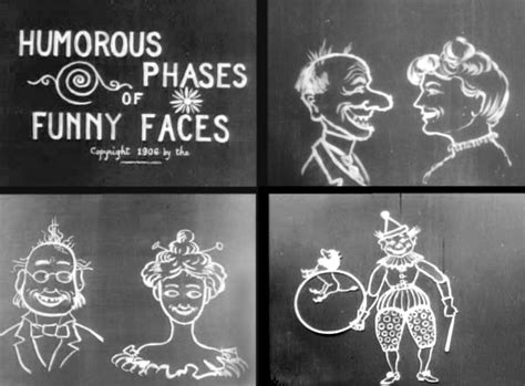 A DAY in CARTOON HISTORY - Apr 7, 1906: The world's 1st animated cartoon "Humorous Phases of ...