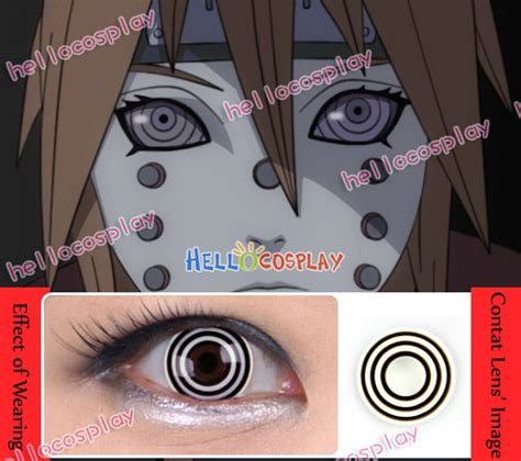 Naruto Cosplay Akatsuki Pein Rinnegan Contact Lenses