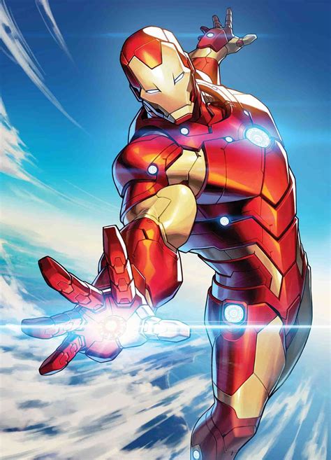 Iron Man: Tony Stark #5 Marvel Battle Lines Variant Cover by Jong-Ju Kim * | Iron man comic art ...