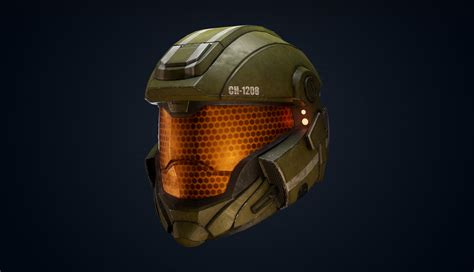 ArtStation - Halo Spartan Helmet - Fan Art