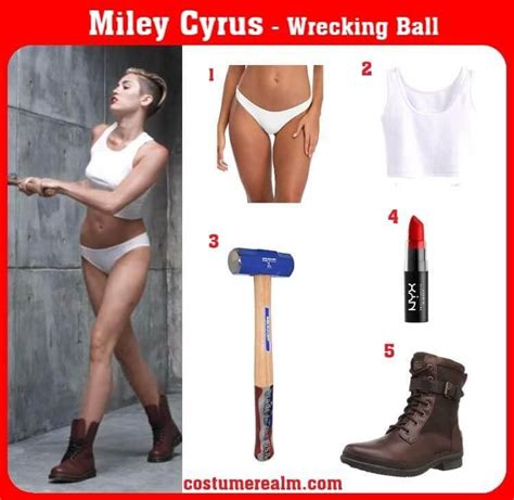 Dress Like Miley Cyrus Wrecking Ball Guide