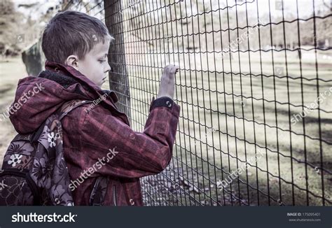 Lonely Sad Kid After School. Alone, Bullied Stock Photo 175095401 : Shutterstock