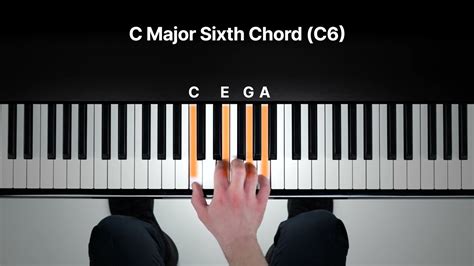 C6 Chord Piano