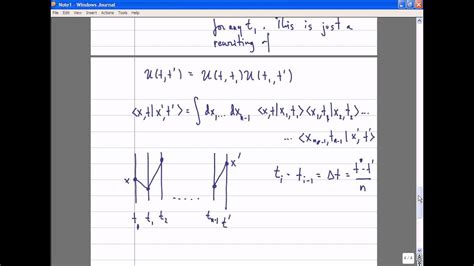 Quantum Theory, Lecture 5: Schrodinger Equation. Hamilton-Jacobi Equation. Path Integrals. - YouTube