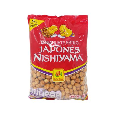 Cacahuate Japonés Nishiyama - De La Rosa - 900 g – Comercial Zazueta