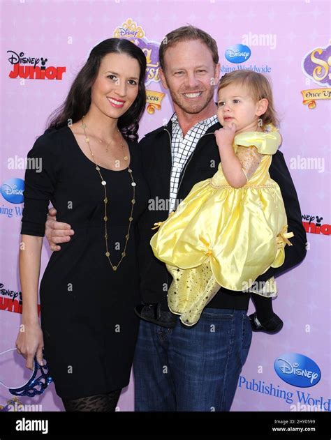 Ian Ziering, Mia Ziering and Erin Ludwig attending "Sofia The First: Once Upon a Princess ...