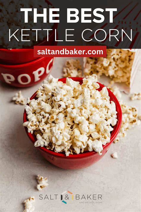 Kettle Corn Popcorn - Salt & Baker