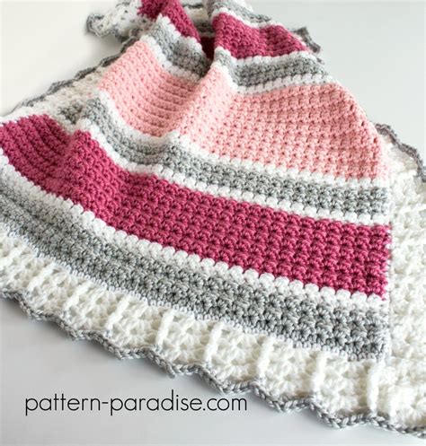 Crochet Baby Blanket In A Weekend - Amelia's Crochet