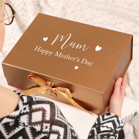 Luxury Personalised Mother's Day Gift Box By Dibor | notonthehighstreet.com