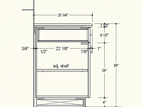 Proper Depth for Frameless Cabinets | Interieur design, Armoire de cuisine, Design