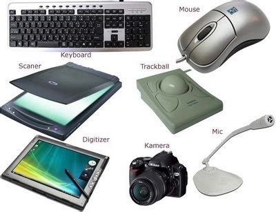 Five Input Devices Of Computer