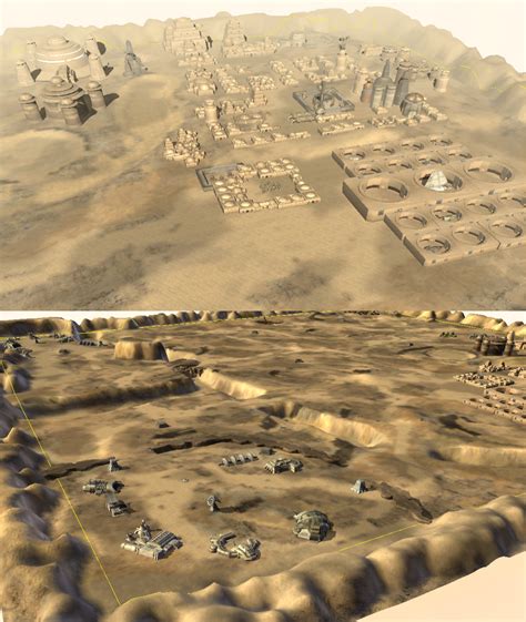 Tatooine Skirmish Map WIP image - Rise of the Droid Empire mod for Star Wars: Empire at War ...