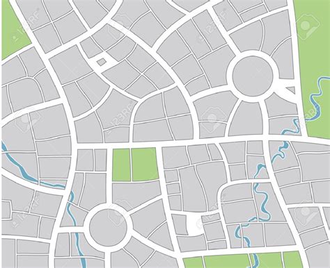 Printable Blank Street Map - Printable Word Searches