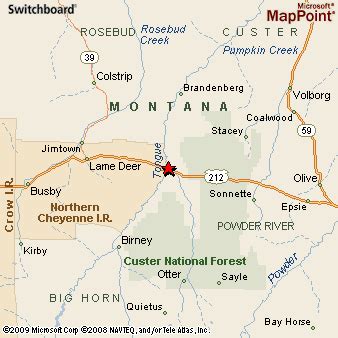 Where is Ashland, Montana? see area map & more