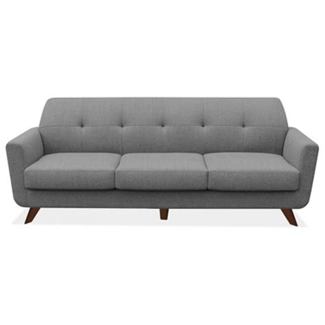 Partridge | Sofa with Light Wood Legs - OfficeSource