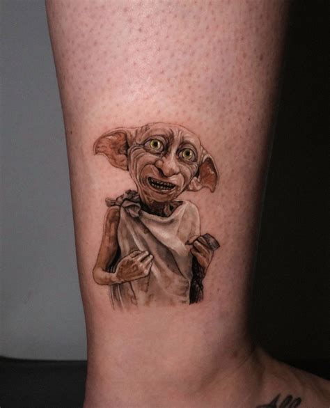 My Dobby tattoo : r/harrypotter