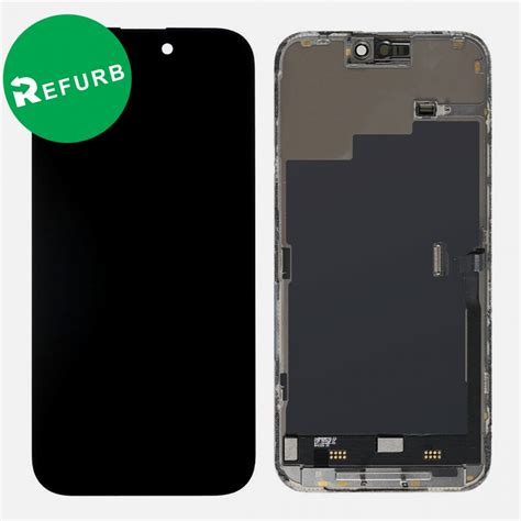 Refurbished OLED Display LCD Touch Screen Digitizer + Frame For Iphone 15 Pro Max