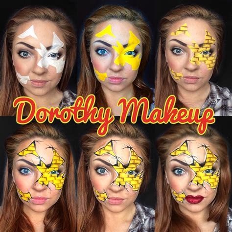 Step by Step Dorothy Wizard of Oz Makeup So gonna be my bout day makeup! Kids Makeup, Sfx Makeup ...