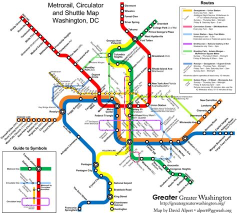 Circulator/Metro map version 2 – Greater Greater Washington