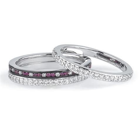 Ruby and Diamond Eternity Band - Robert's Fine Jewelry - Houston