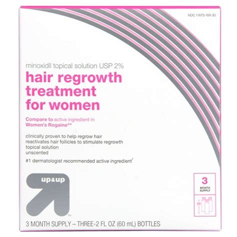 Hair Regrowth Treatment For Women - 2 Fl Oz Each - Up & Up™ : Target