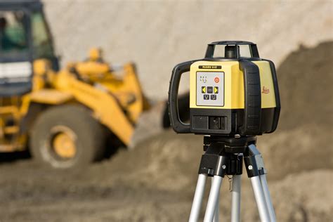 Rotary Laser Level For Grading in Construction In 2024