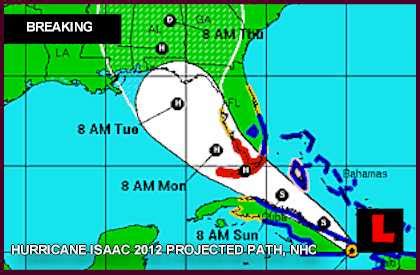 Hurricane Isaac 2012 Tracking Path Prompts Florida Keys, Miami Warnings