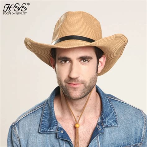 Fashion Straw Jazz Cowboy Hat Man Hats Cowboy Cap Trip Cap Summer ...