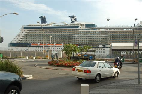 Cruise Ship in Port of Haifa | Hike from Haifa police HQ to … | Flickr