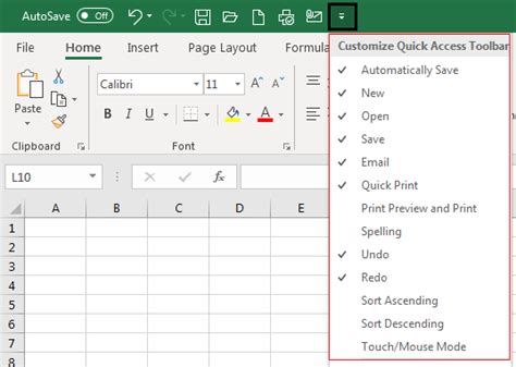 Toolbar on Excel | Step by Step Guide to Customize & Use Toolbar in Excel