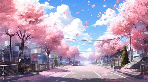 Game Art Anime Background Wallpaper Stock Illustration | Adobe Stock