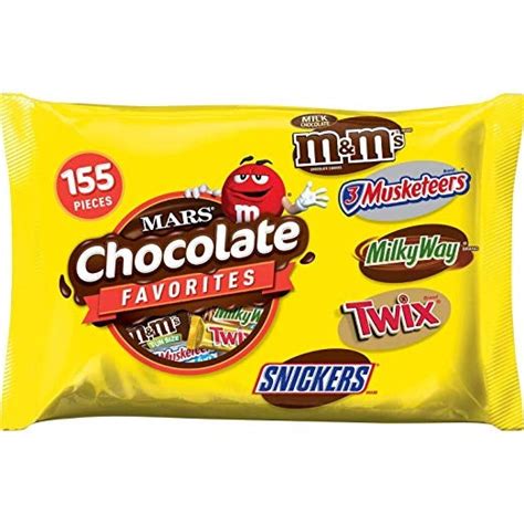 Mars Chocolate Favorites, Variety Pack, 5.75 lbs — Goisco.com