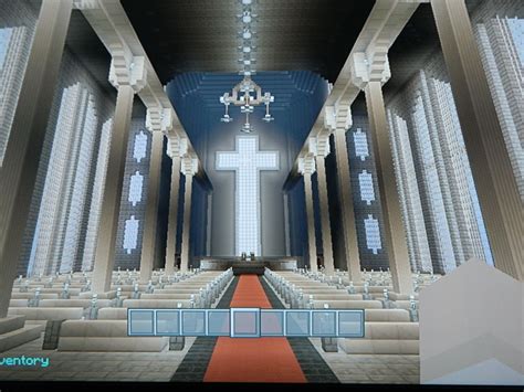 Minecraft Church Interior