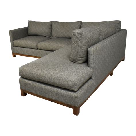 Burton James Custom Chaise Sectional Sofa | 63% Off | Kaiyo