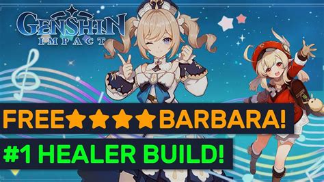 Barbara Genshin Impact Build / Genshin Impact Barbara Best Build Team And More Pro Game Guides