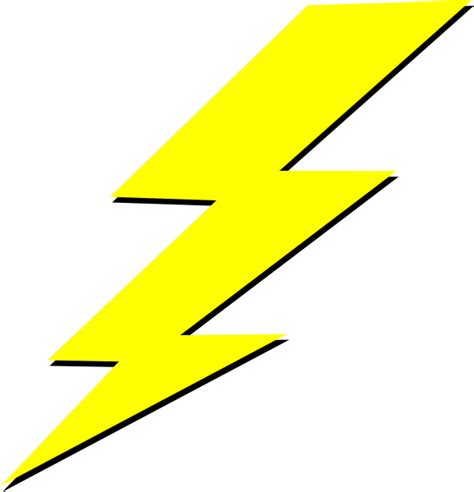 Lightning Bolt Clip Art at Clker.com - vector clip art online, royalty free & public domain